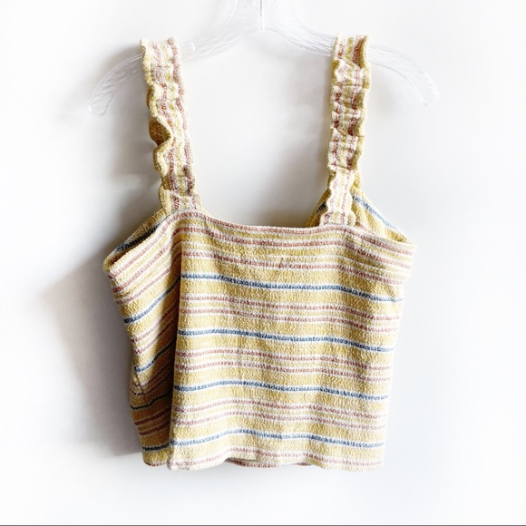 Madewell Texture & Thread tie front tank striped - Picture 10 of 10